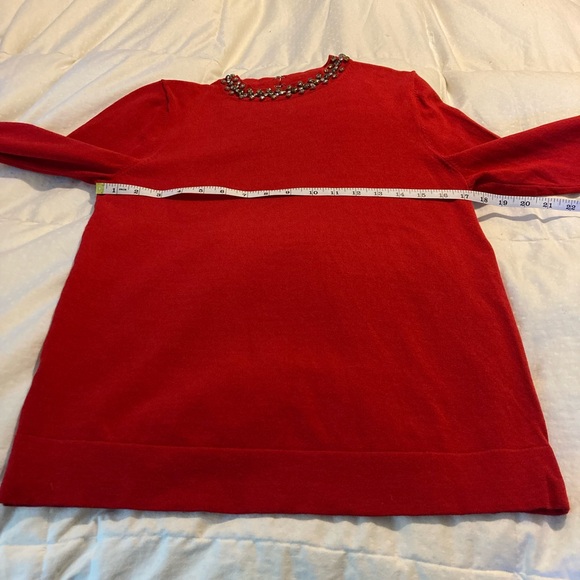 Ann Taylor Holiday Sparkle Top M - Picture 6 of 11